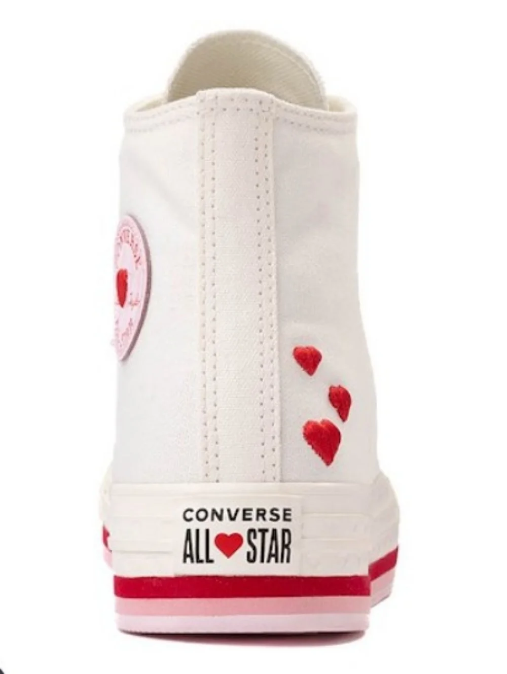 Converse Chuck Taylor All Star Lift Love Me Lots High-Top Sneaker  Women 6